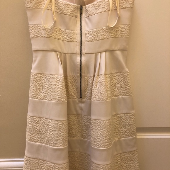 BCBGMaxazria Strapless Striped Dress NWOT - Picture 4 of 8